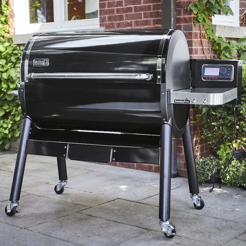 03_23510001Y8_1800x1800_c4cf08a3-7f6f-4069-8749-99dd80095dcc-2 Weber SmokeFire EX6 Wood Fired Pellet Grill – Black - Image 1