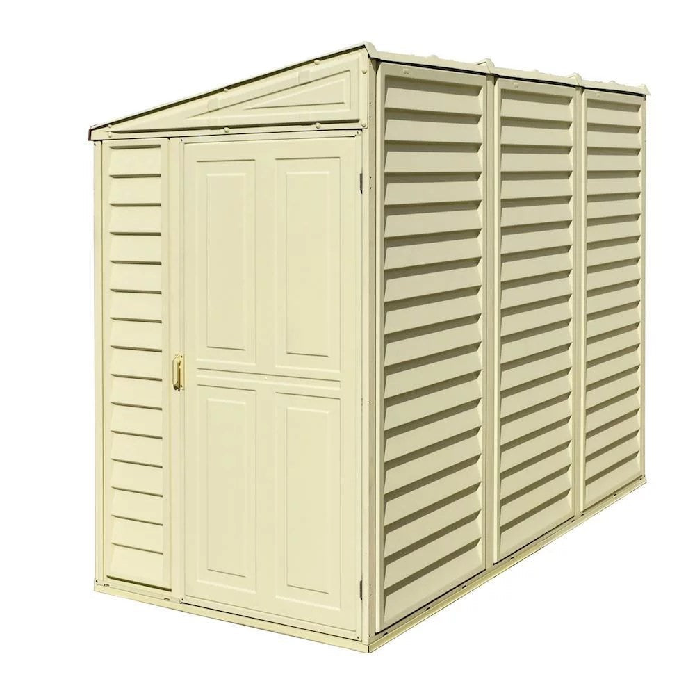 1-1-1-1-1 Duramax 4ft x 8ft Sidemate Vinyl Resin Outdoor Storage Shed - Image 1