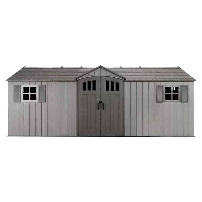 Lifetime 20 ft. x 8 ft. Outdoor Storage Shed – 60351 - Image 1