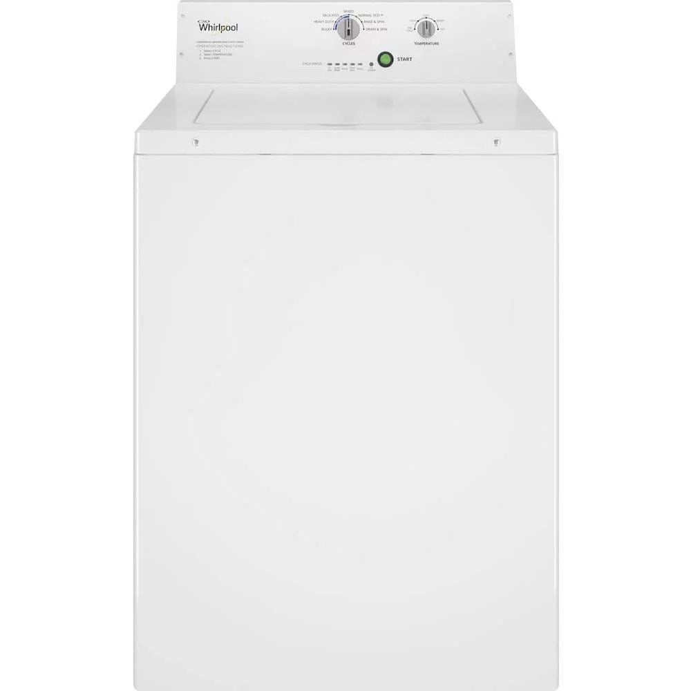 6234542_sd-1 Whirlpool – 2.9 Cu. Ft. High Efficiency Top Load Washer with Deep-Water Wash System – White - Image 1