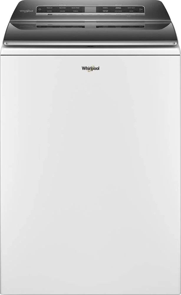 6400940_sd-1 Whirlpool – 5.3 Cu. Ft. Smart Top Load Washer with Load & Go Dispenser – White - Image 1