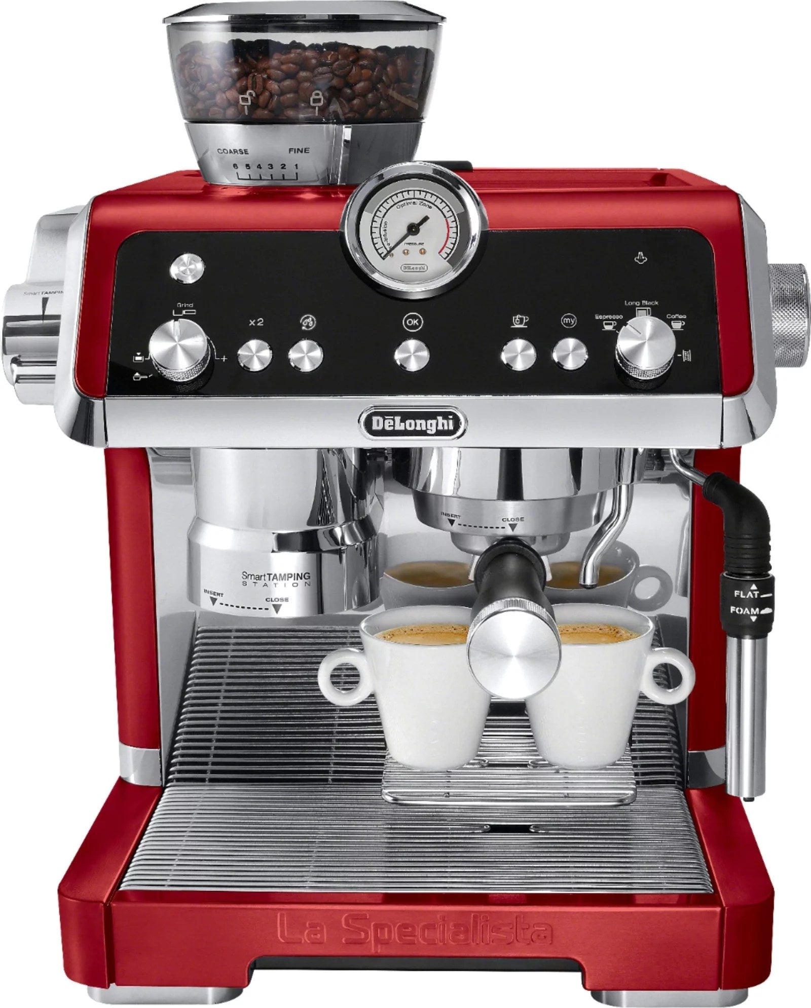 6472002_sd-scaled-1-1 De’Longhi – La Specialista Prestigio Espresso Machine with Active Temperature Control and Dual Heating System – Red - Image 1