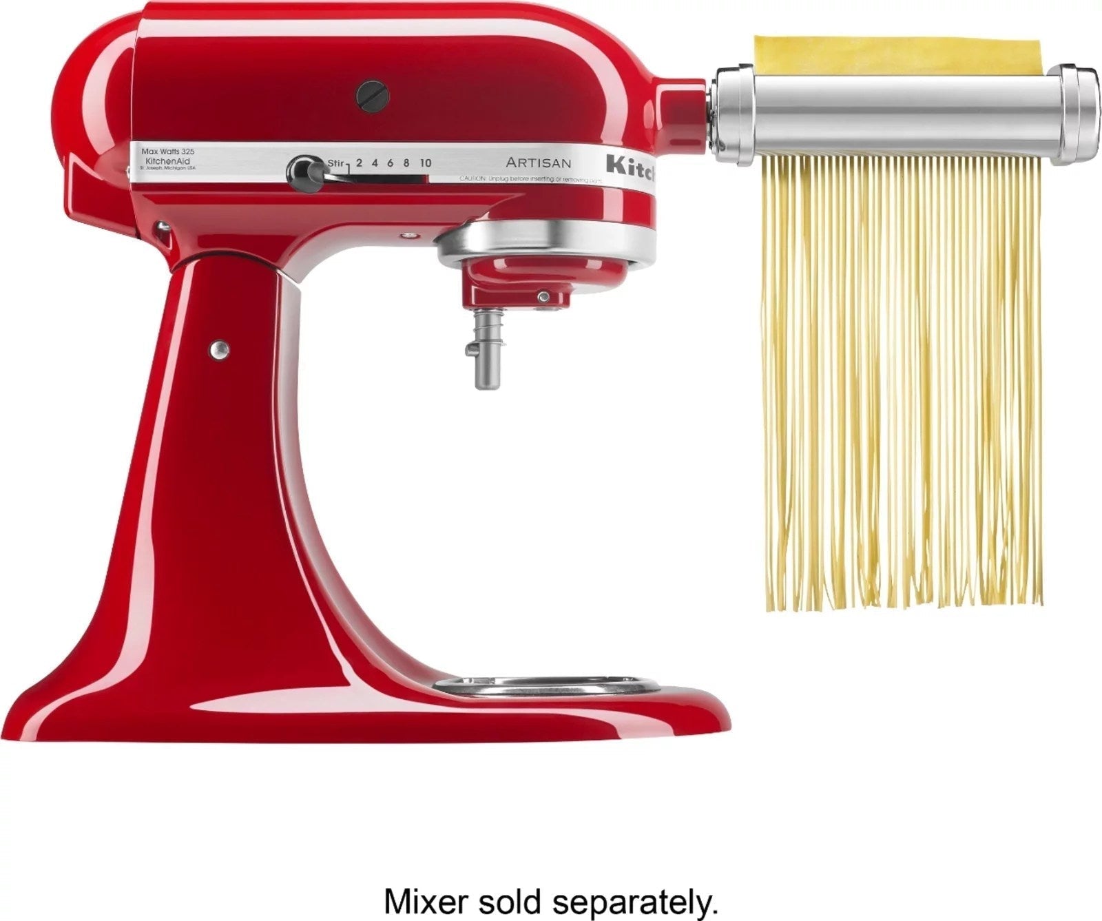 8300974_sd-1 KSMPRA Pasta Roller Attachments for Most KitchenAid Stand Mixers – Stainless-Steel - Image 1