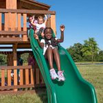 Woodridge Elite All Cedar Wooden Swing Set - Image 9