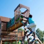 Woodridge Elite All Cedar Wooden Swing Set - Image 10