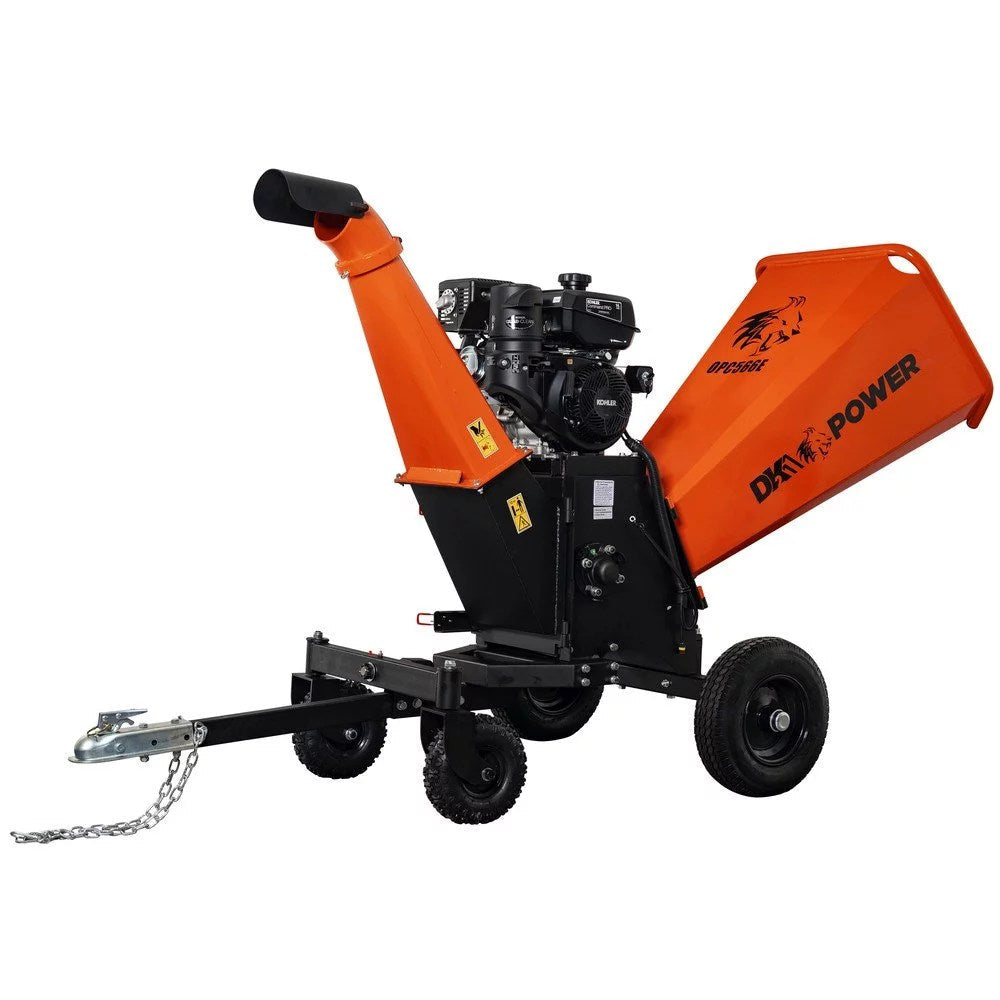 aaaaaaaaaaaaaaaaaaaaa-1 Detail K2 Opc566E 6 in – 14HP Kinetic Wood Chipper with Electric Start and Auto Blade Feed KOHLER CH440 Command PRO Commercial Gas Engine - Image 1