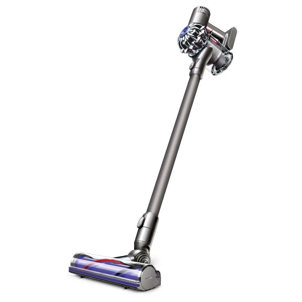 dyson-v6-animal-hand-held-vacuum-gray-1-1 Dyson V6 Animal Cord-Free Stick Vacuum – Slate Gray Color, Soft Steel - Image 1