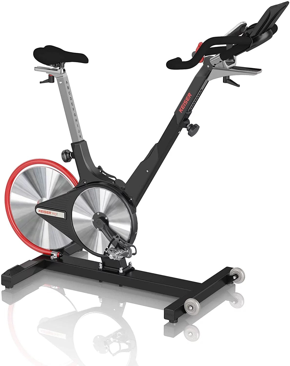 keiser-m3i-indoor-exercise-cycle-1 Keiser M3i Indoor Cycle w/ Media Tray – Refurbished - Image 1