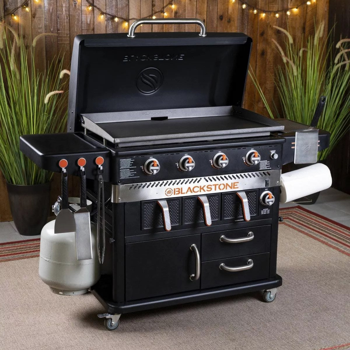 shopping-2022-06-22T155134.668-1 Blackstone 1923 36 inch 4 Burner Griddle with Air Fryer – Black - Image 1