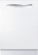 Bosch 500 Series 24″ White Built in Dishwasher-SHPM65Z52N