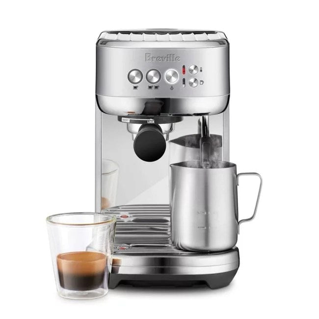 stainless_ff7f964a-0fec-48f2-8165-62bb47c16890-1 Breville The Bambino Plus Espresso Machine, Stainless Steel-BES500 - Image 1